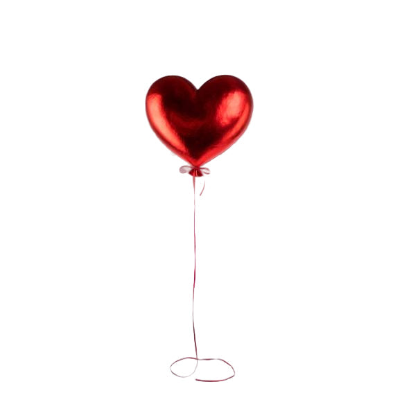 14" Cupid's Valentine Red Hanging Heart