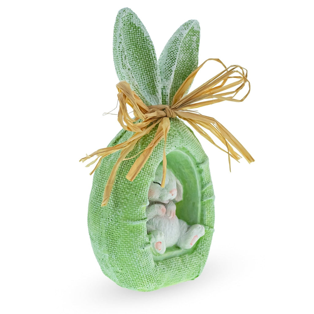 6.2" Cradled Bunny Figurine