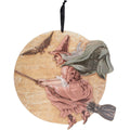 20" Midnight Flying Witch Wall Decor