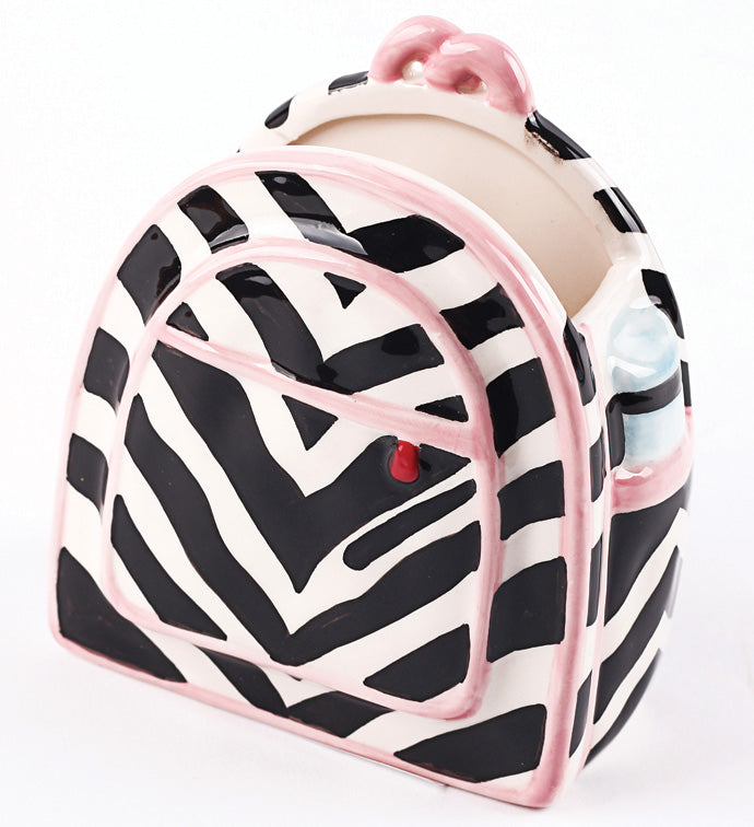 4" Ceramic Backpack Planter