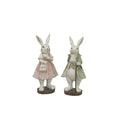 10.5" Resin Royal Bunny Boy & Girl - SET OF 2