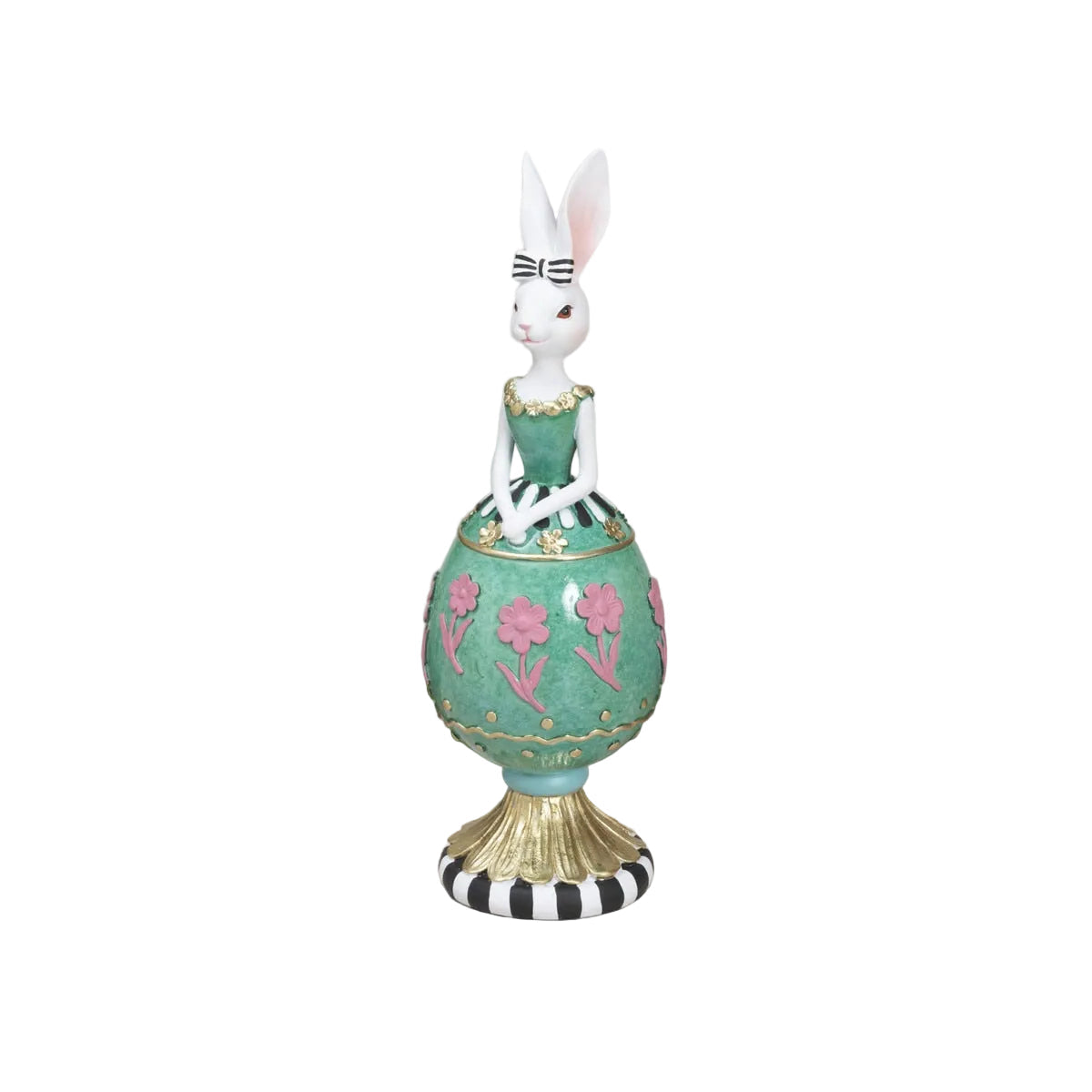 14" Resin Royal Easter Bunny