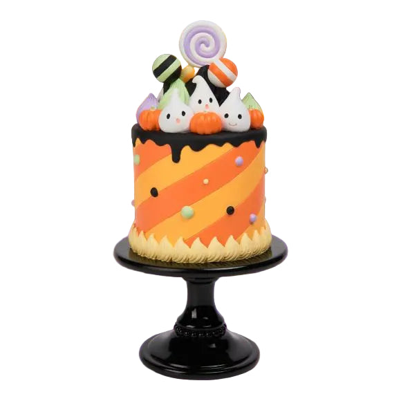 12" Halloween Carnival Resin Halloween Cake