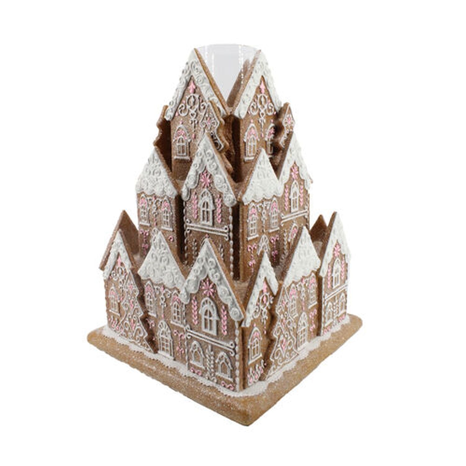 Gingerbread Village Gingerbread Village With Candle Holder