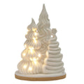 Gingerbread Village 11" Led Frosting Trees