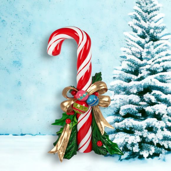 54" Vintage Candy Cane Right Display