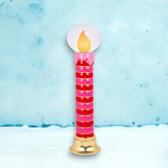 Retro 40.5" Vintage LED Candle Display
