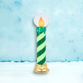 Retro 38" Green LED Candle Display