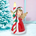 Retro 12" Vintage Girl with Candle