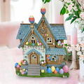 14" LED Easter Bouquet House