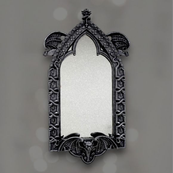 42" Blood Mood Resin Bat Mirror