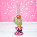 Halloween Carnival 10" Left Witch Hand Candle Holder