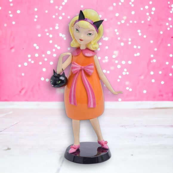 Halloween Carnival - 8" Resin Cat Mod Girl