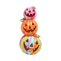 Halloween Carnival 28.5" Colorful Pumpkin Stack