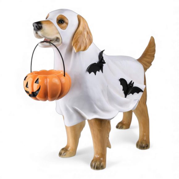 Halloween Carnival - 44" Ghost Retriever Dog