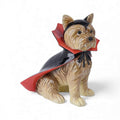 Halloween Carnival - 14" Resin Vampire Yorkie Dog