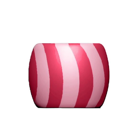 Santa's Sweet Shoppe Collection - 22" Candy Swirl Stool