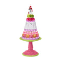 20" Resin Pedestal Spooky Summer Cake Tower