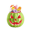 17" Resin Spooky Summer Watermelon Jack O Lantern Pumpkin