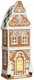 18" Lighted Gingerbread House