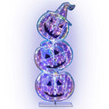 42" Iridescent LED Stacked Pumpkins Indoor / Outdoor