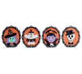 SET OF 4 - FRIGHTFUL FRIENDS WALL HANGINGS