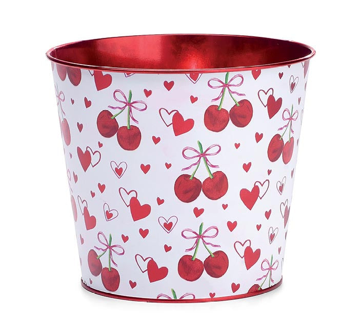 Valentine's Day - 6" SWEET VALENTINE CHERRY POT COVER