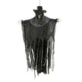 H39" - HANGING SKELETON WITH CAPE AND HAT