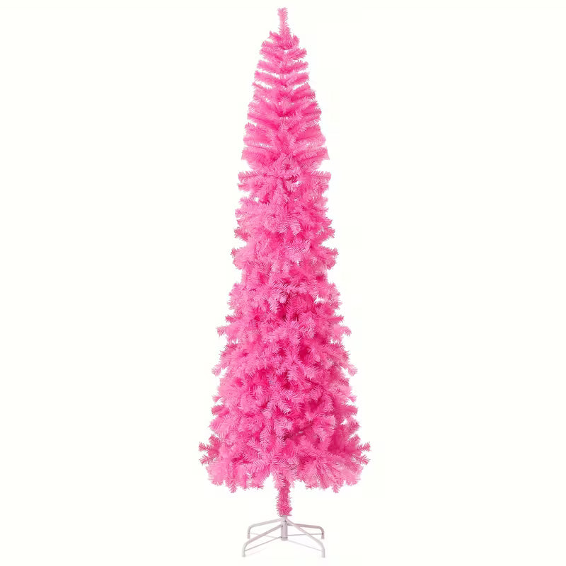 Valentine's Day - 8FT PINK SLIM PENCIL TREE