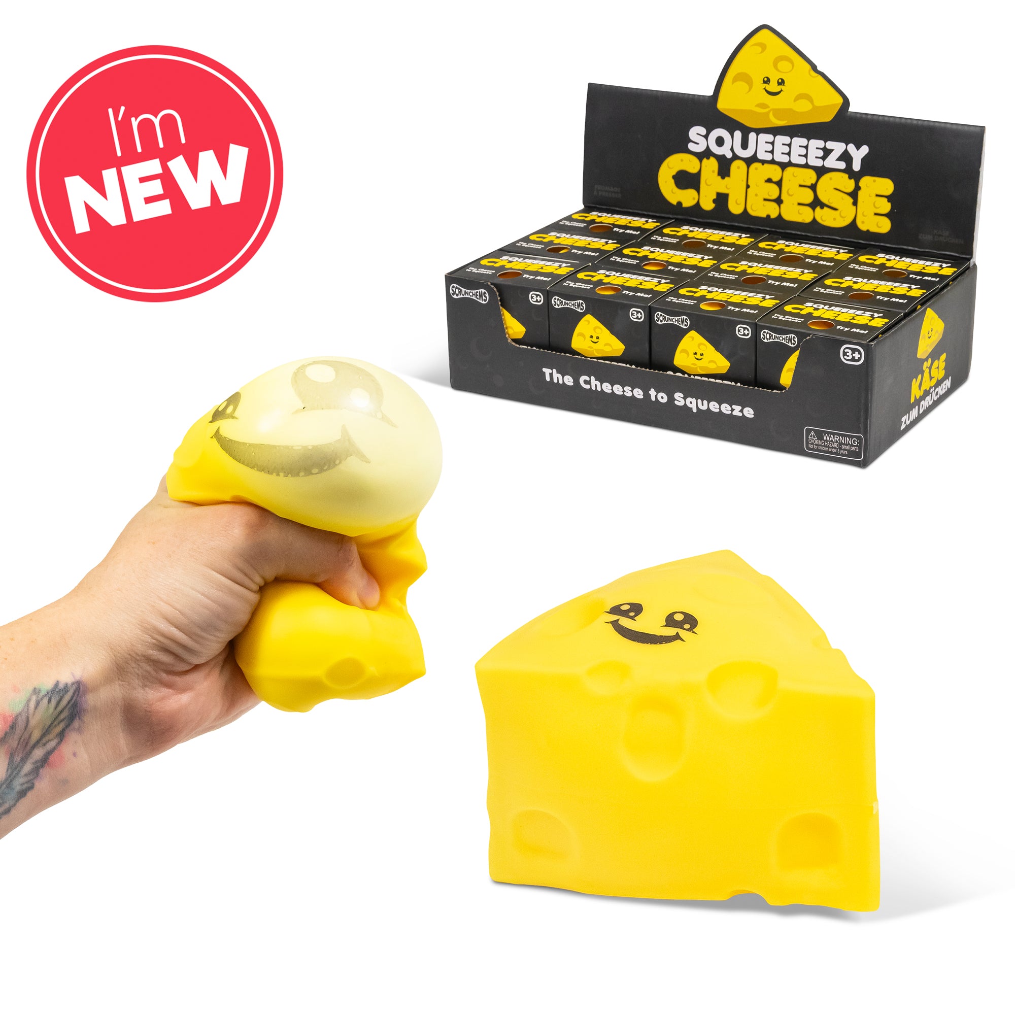SCRUNCHEMS SQUEEZY CHEESE