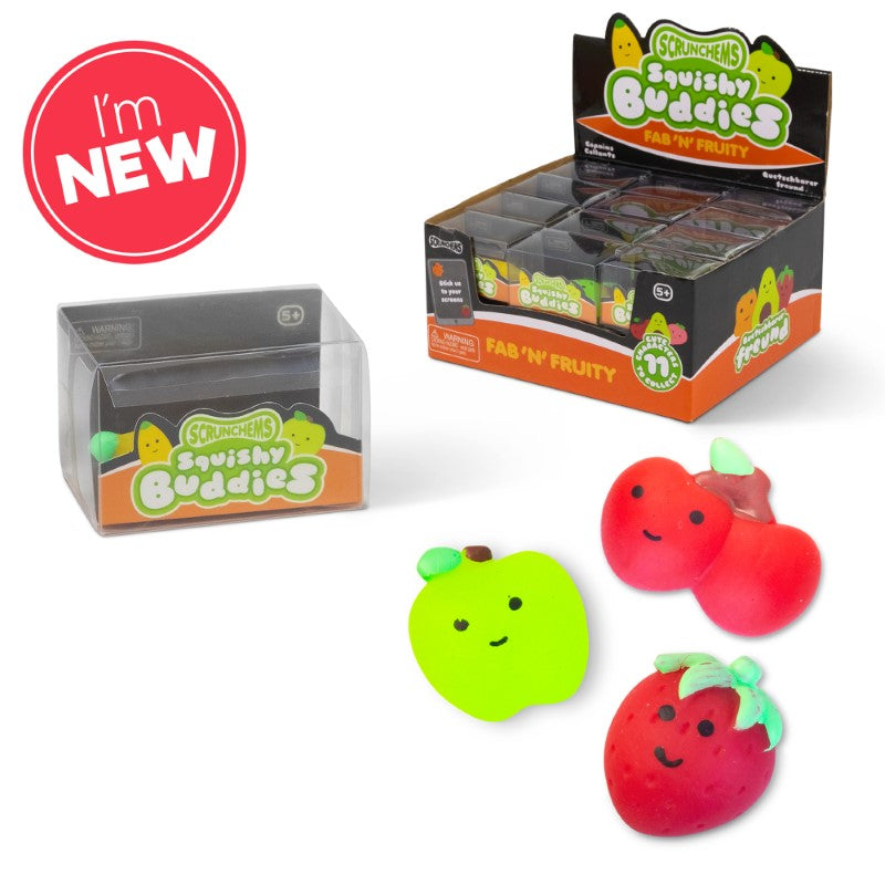 SCRUNCHEMS SQUISHY BUDDIES - FAB N FRUITY