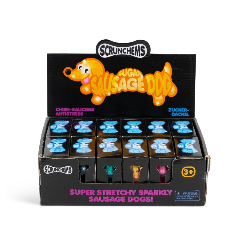 SCRUNCHEMS SQUISHY SUGAR SAUSAGE DOG