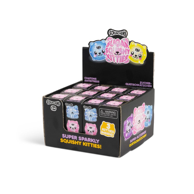 SCRUNCHEMS DIDDY SUGAR SQUISHY KITTIES - 3 PACK