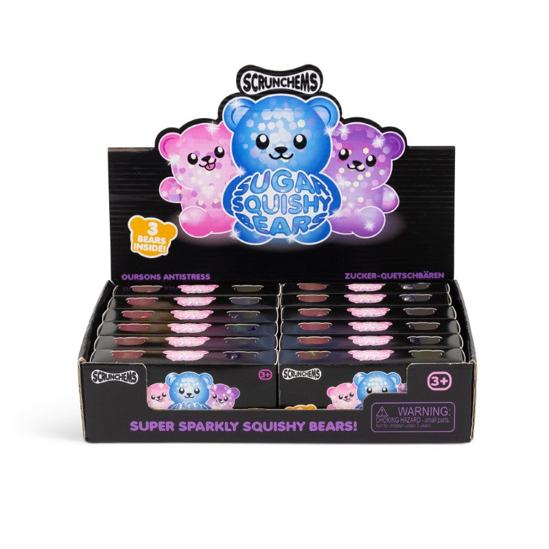 SCRUNCHEMS SUGAR DIDDY BEARS - 3 PACK