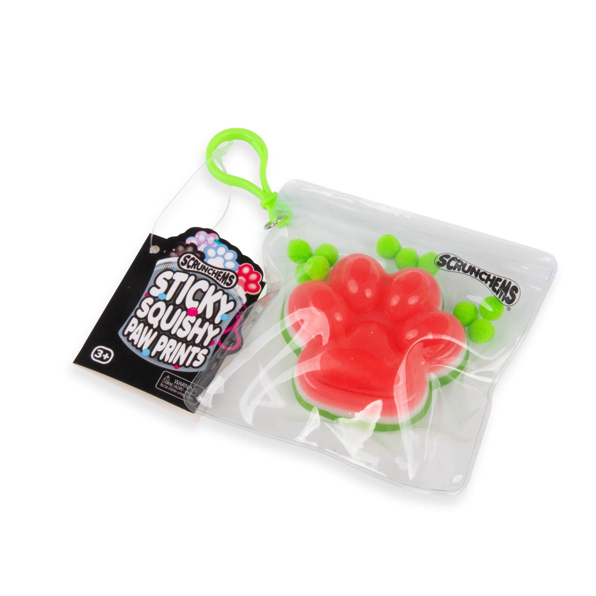 SCRUNCHEMS STICKY SQUISHY PAW PRINTS