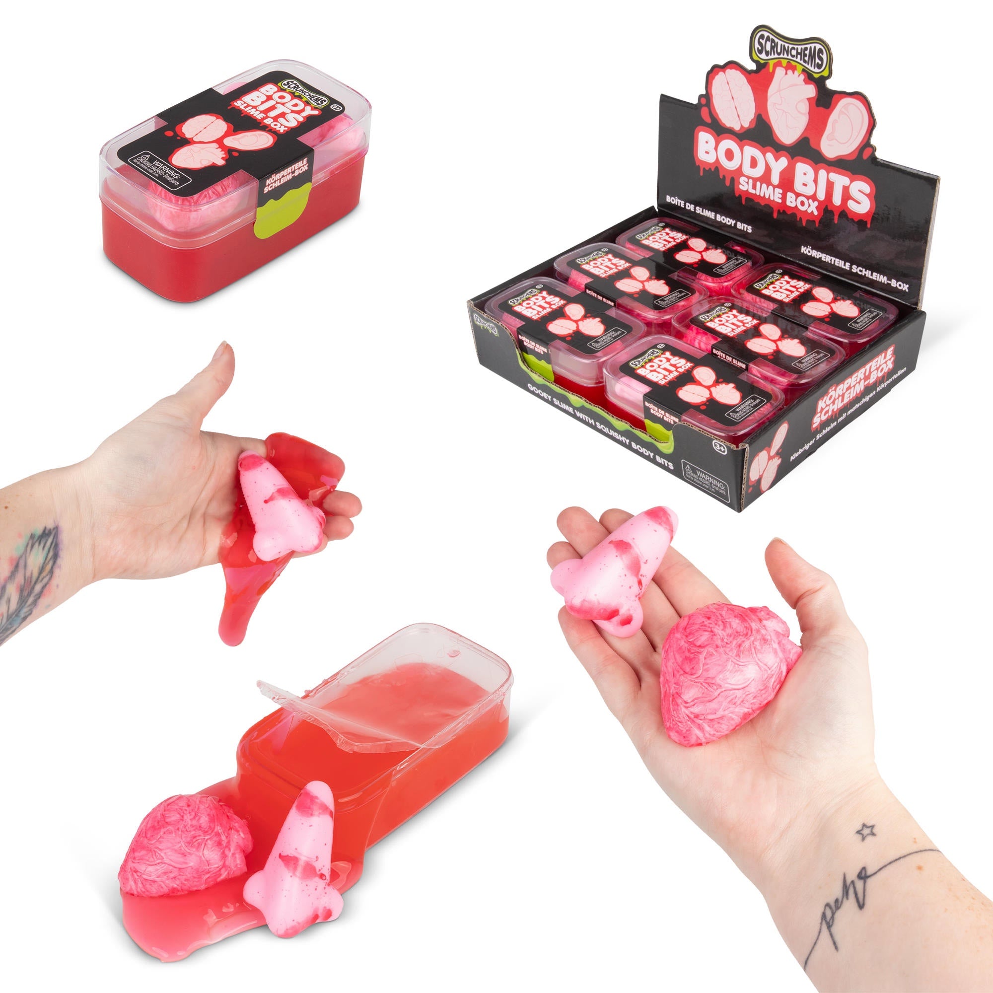 SCRUNCHEMS BODY BITS SLIME BOX