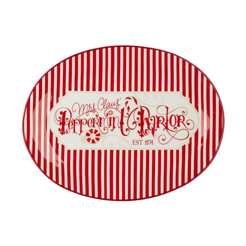 16.5" Peppermint Parlor Decor