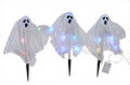 20" Light Up Ghost Path Markers - Set of 3