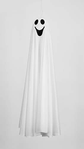 35" Hanging Halloween Light Up Ghost