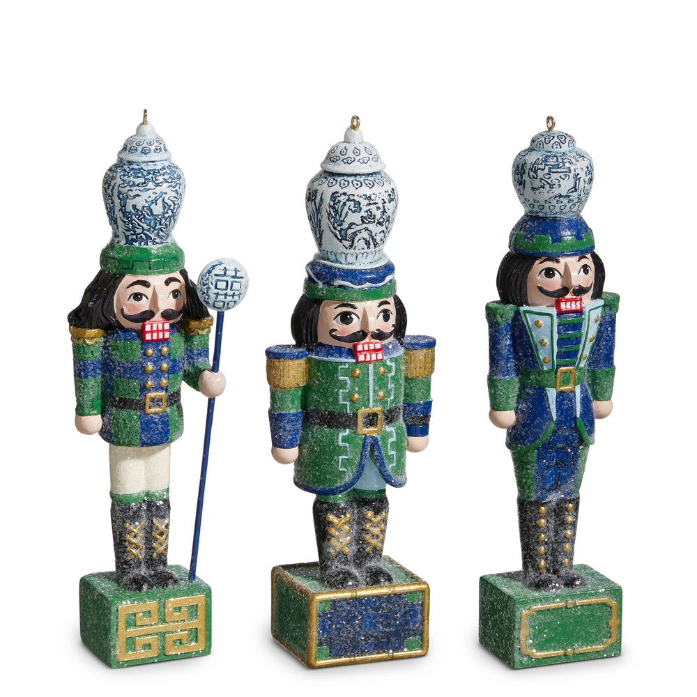 Christmas Carousel Collection - 6" Black Watch Nutcracker Ornaments