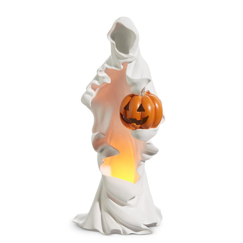 20" LIGHTED FACELESS GHOST