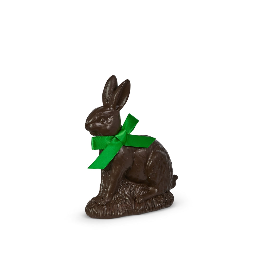7" Resin Chocolate Bunny