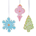 SANTA'S SWEET SHOPPE COLLECTION - 4.75" Colorful Gingerbread Cookie Ornament