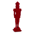 Christmas Carousel Collection - 14.25" Flocked Nutcracker