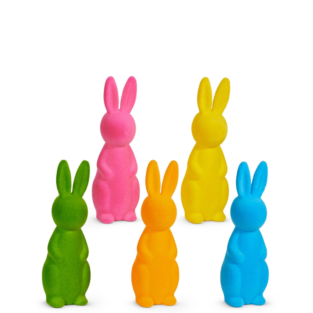 15" Flocked Bunny