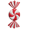 Candy Cane Lane - Giant Red and White Candy Ornament