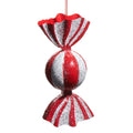 Candy Cane Lane - Giant Red and White Candy Ornament