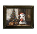 Christmas Carousel Collection - 12" x 16" GHOST GIFT WALL ART