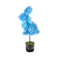 27" Hydrangea Bunny Topiary