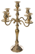 Valentine's Day - 18" - 5 Arm Brass Candelabra